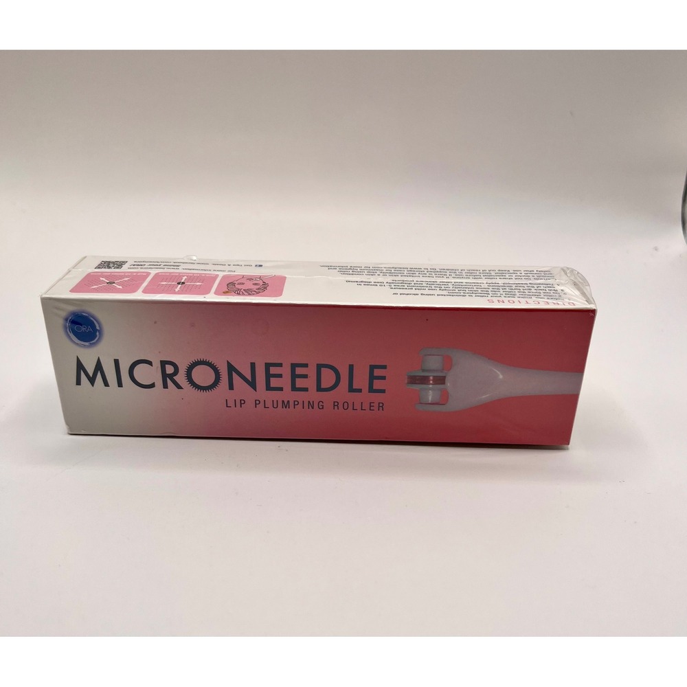 ORA Microneedle Lip Plumping Roller System 0.25mm 180 Stainless Needles NEW